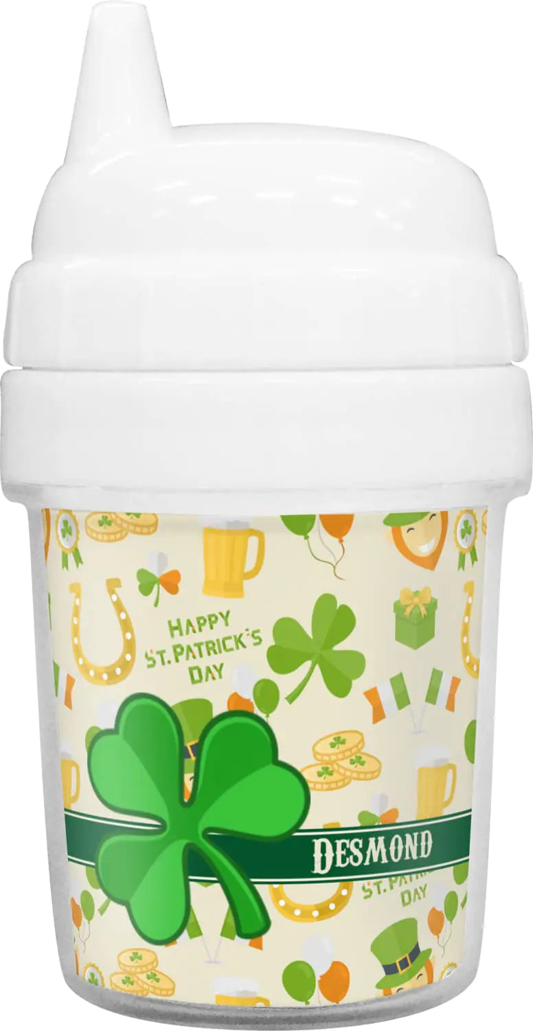 Personalized St. Patricks Day Baby Sippy Cup