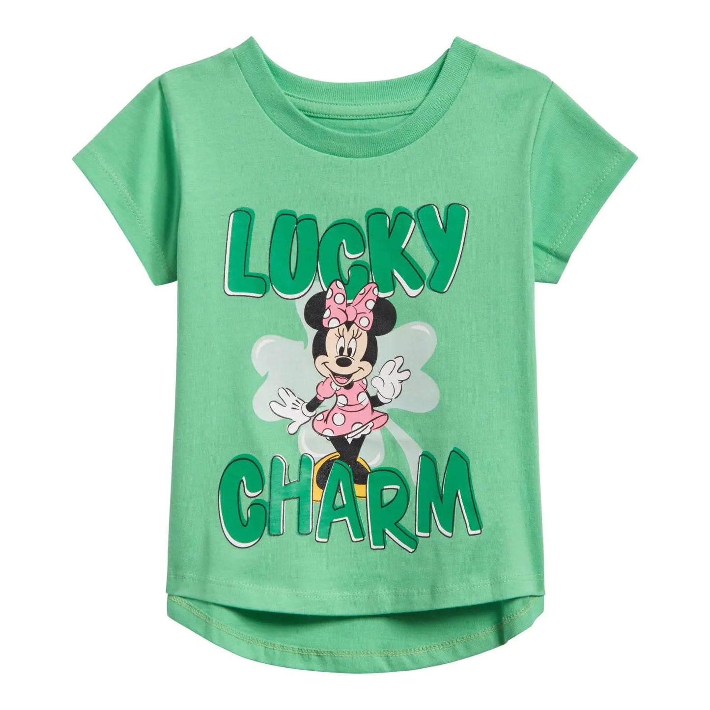 Disney Minnie Mouse St. Patricks Day Infant Baby Girls T-Shirt Saint Patricks 24 Months